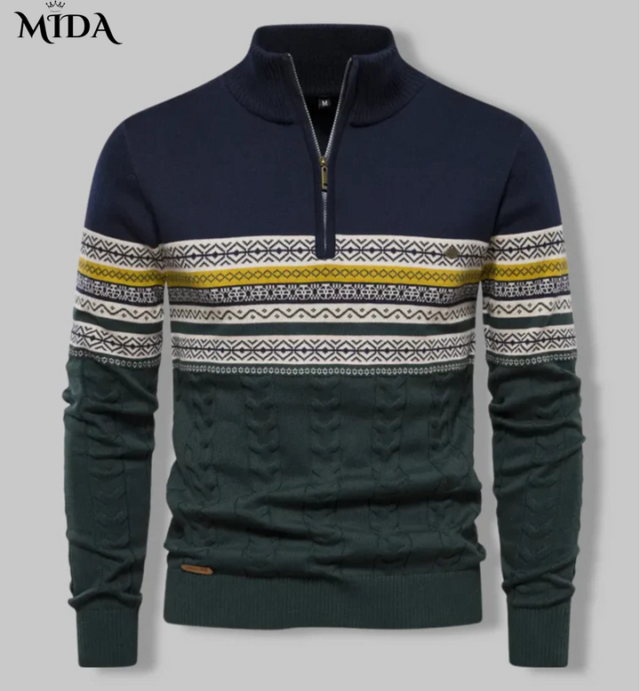 Andrew | Quarter Zip Sweater