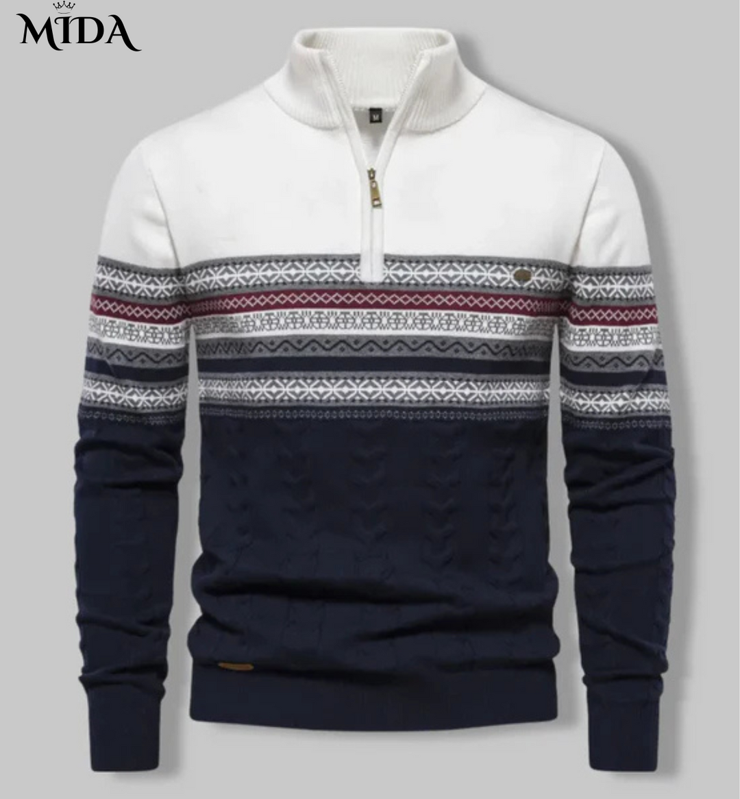 Andrew | Quarter Zip Sweater