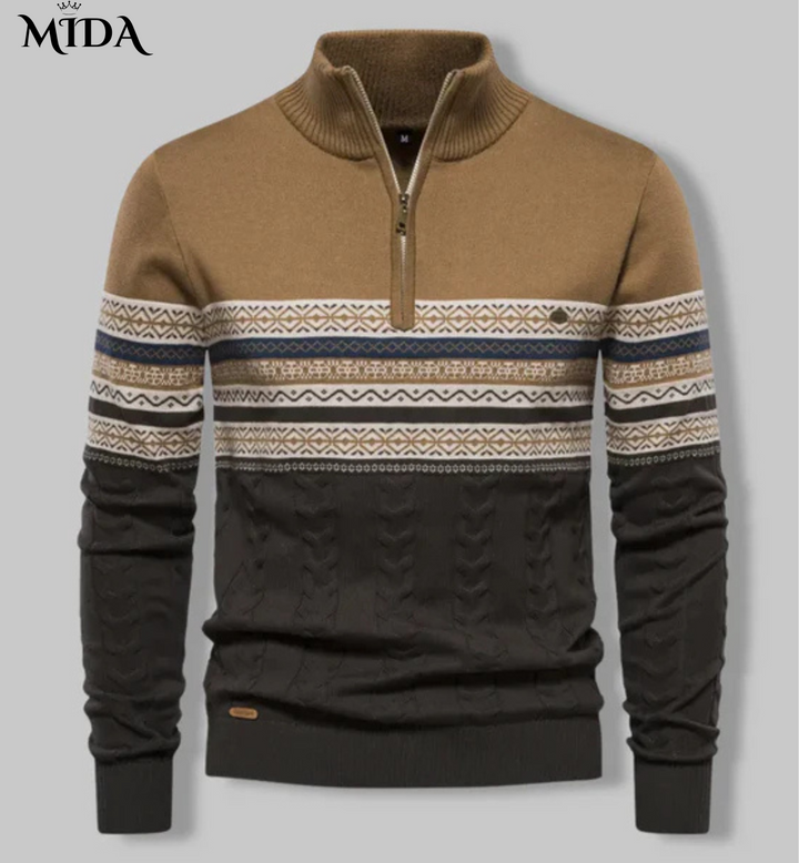 Andrew | Quarter Zip Sweater