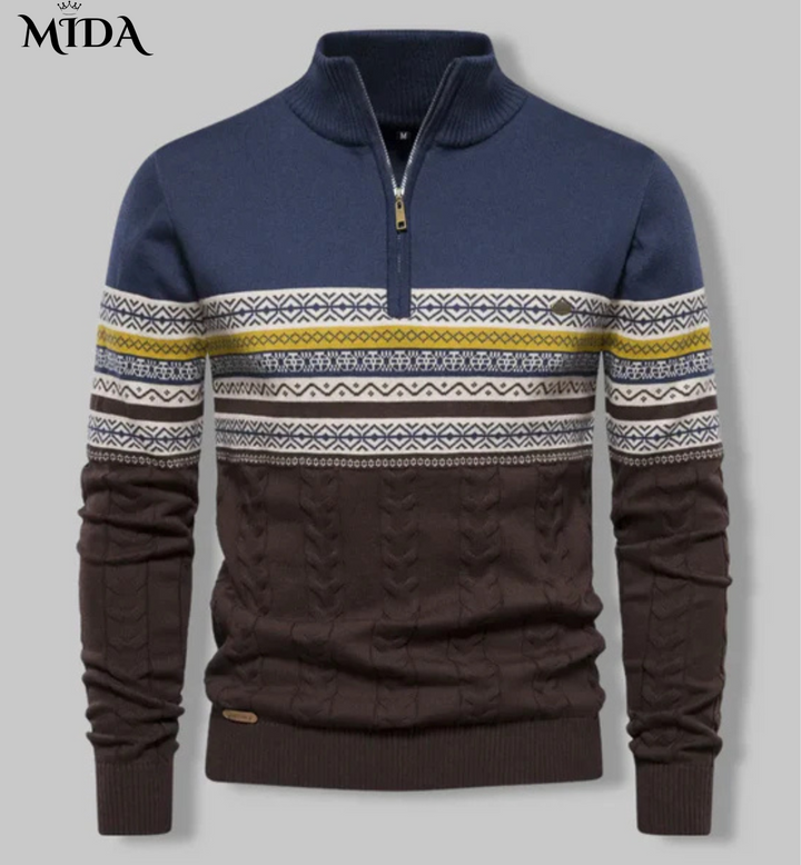 Andrew | Quarter Zip Sweater