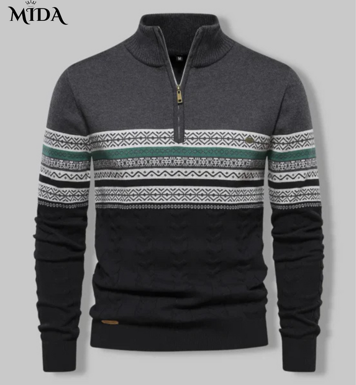 Andrew | Quarter Zip Sweater