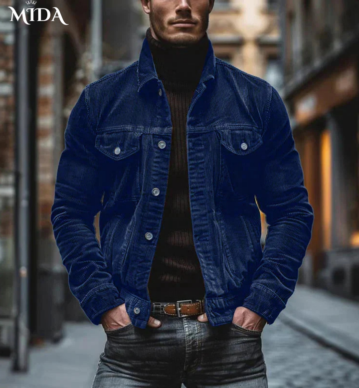 Najib |  Ribbed Jacket With Buttons