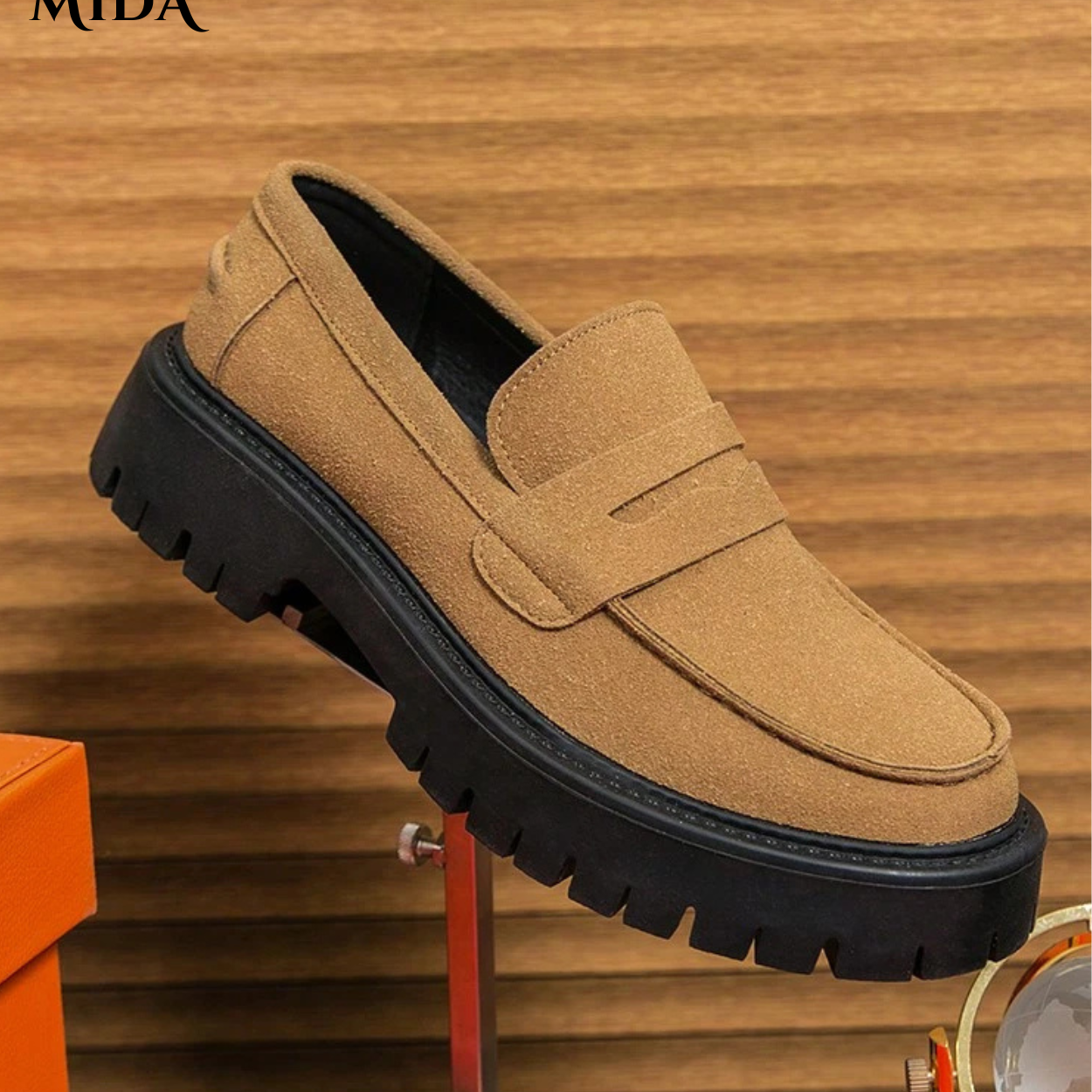 Byron | Suede Leather Sneakers