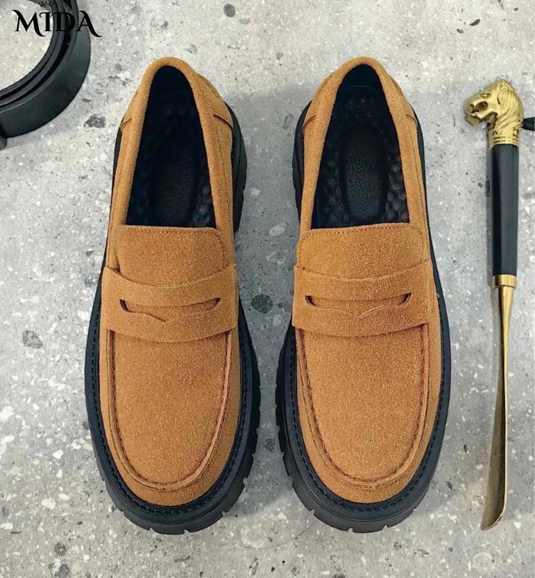 Byron | Suede Leather Sneakers