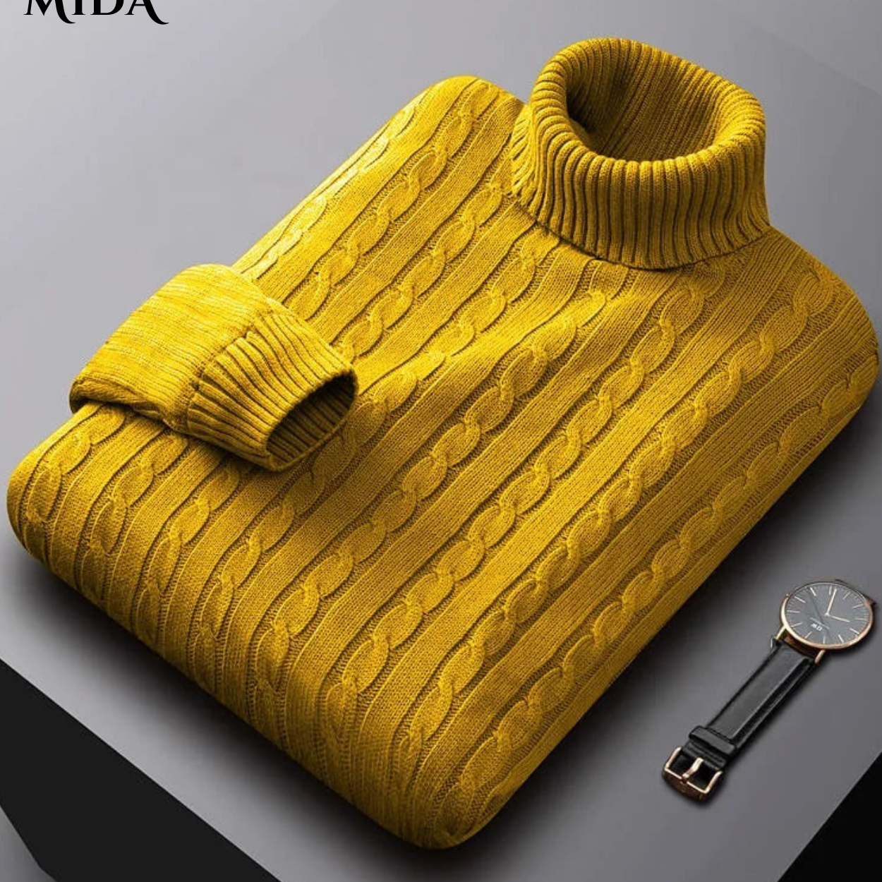 Hugo | Knitted Roll Neck Jumper