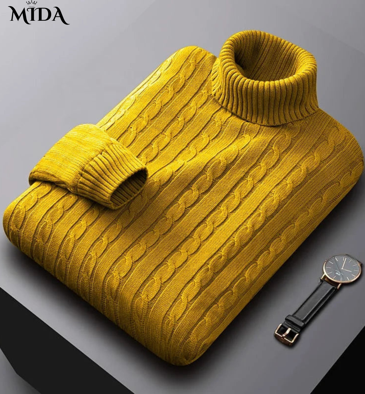Hugo | Knitted Roll Neck Jumper