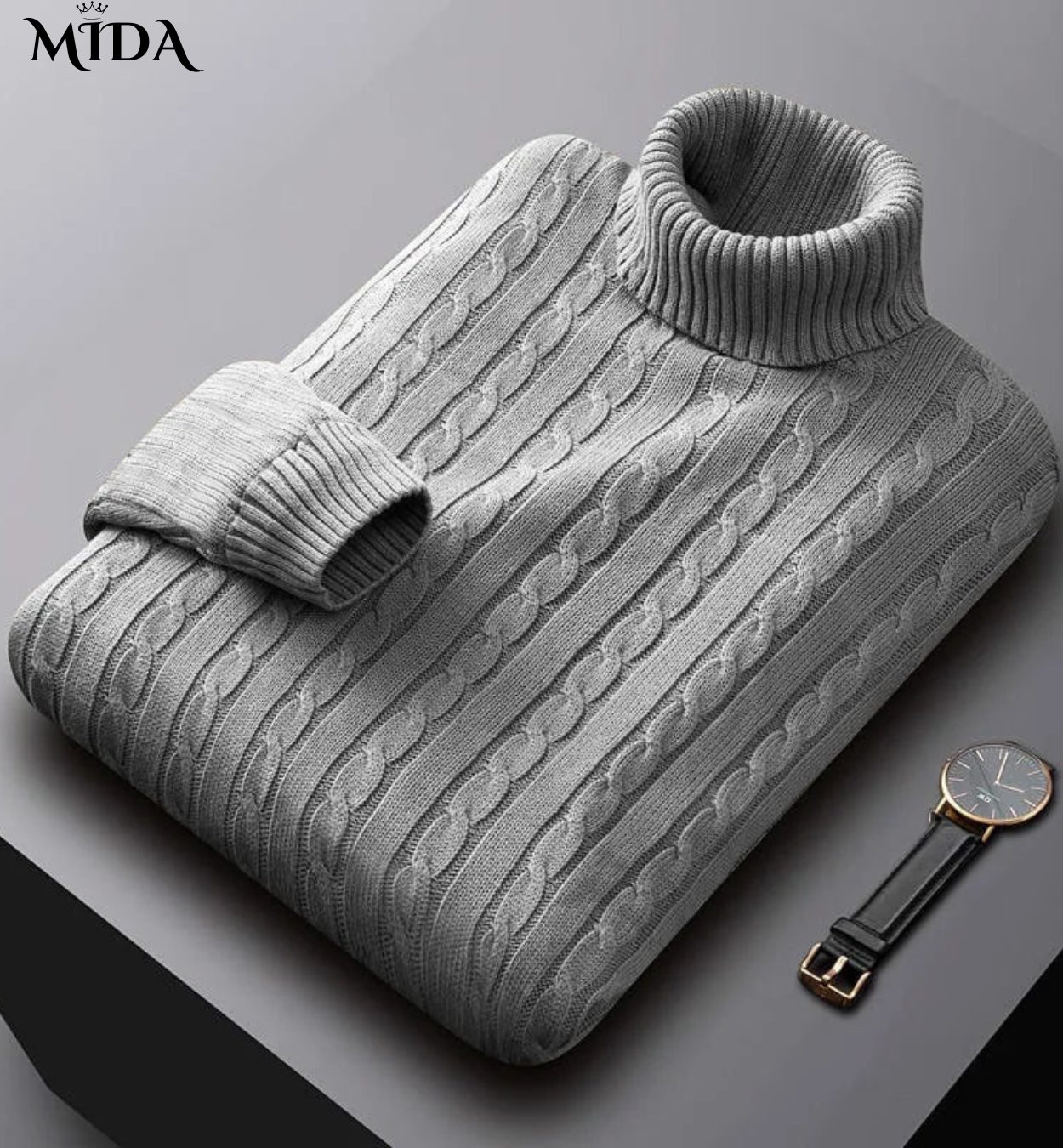 Hugo | Knitted Roll Neck Jumper