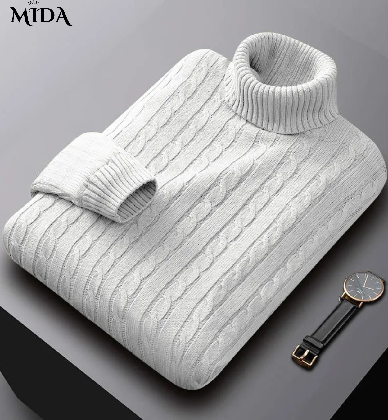 Hugo | Knitted Roll Neck Jumper