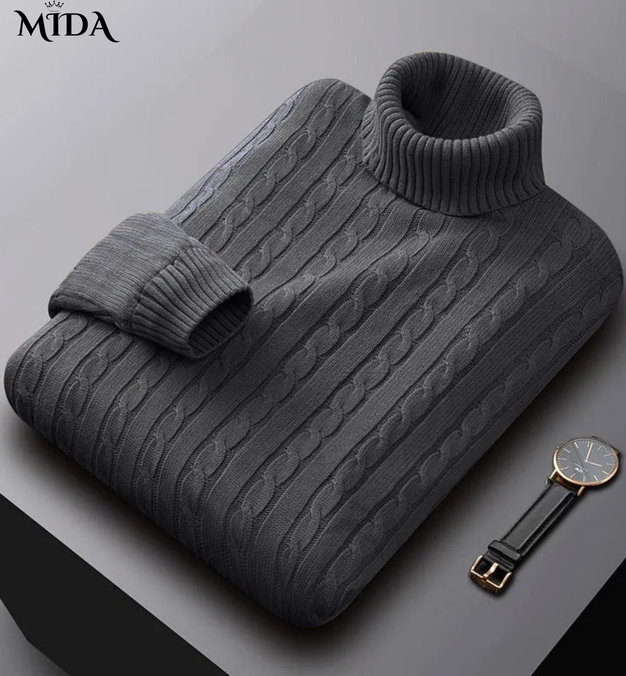 Hugo | Knitted Roll Neck Jumper