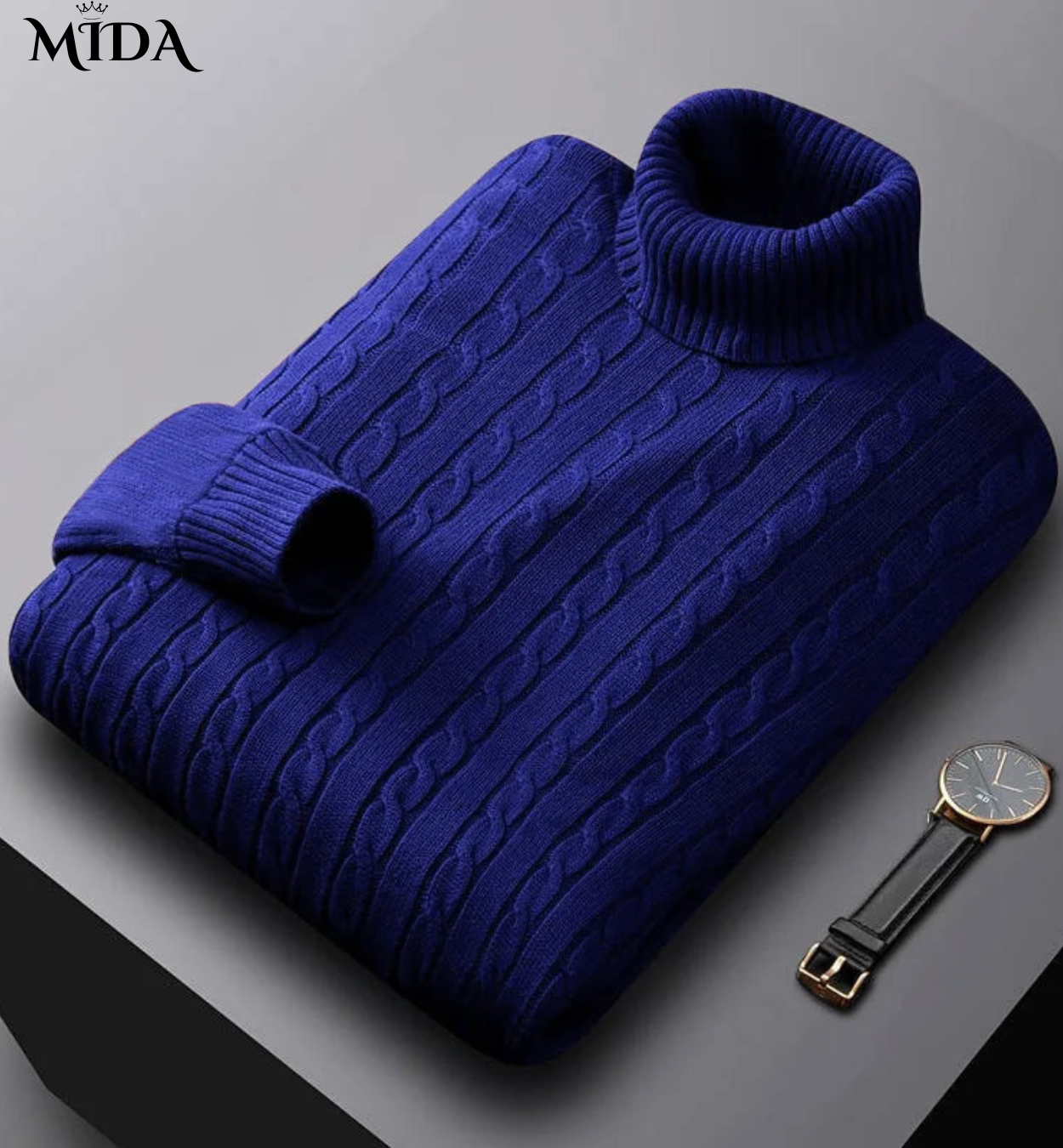 Hugo | Knitted Roll Neck Jumper