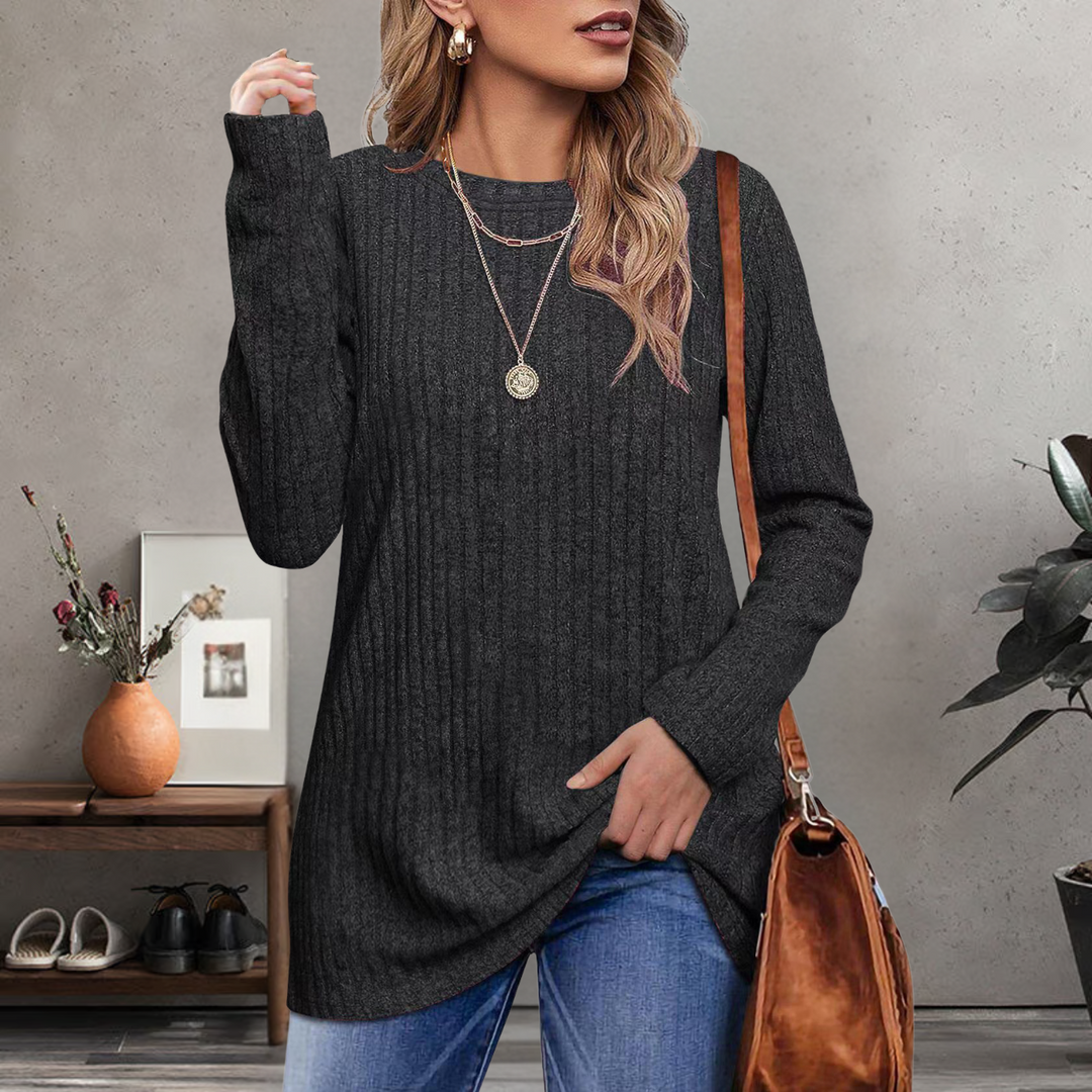 Megan™ | Haut décontracté à manches longues