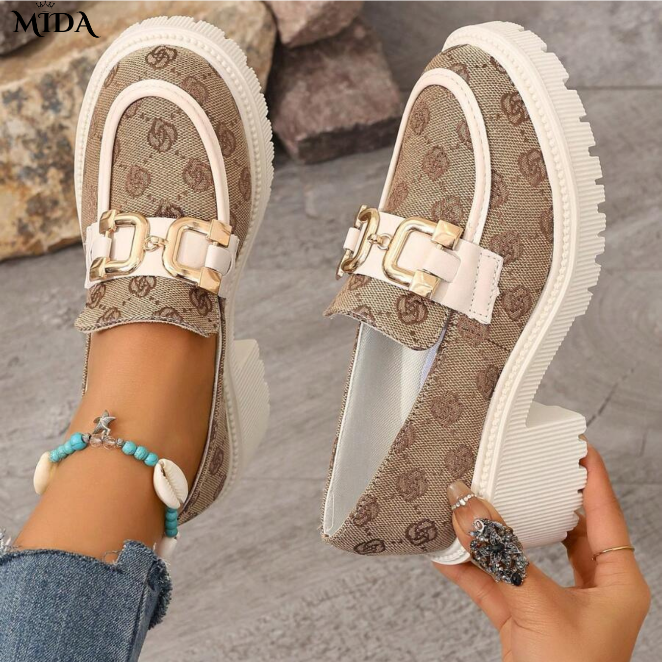 Bernadine™ | Mocassins confortables