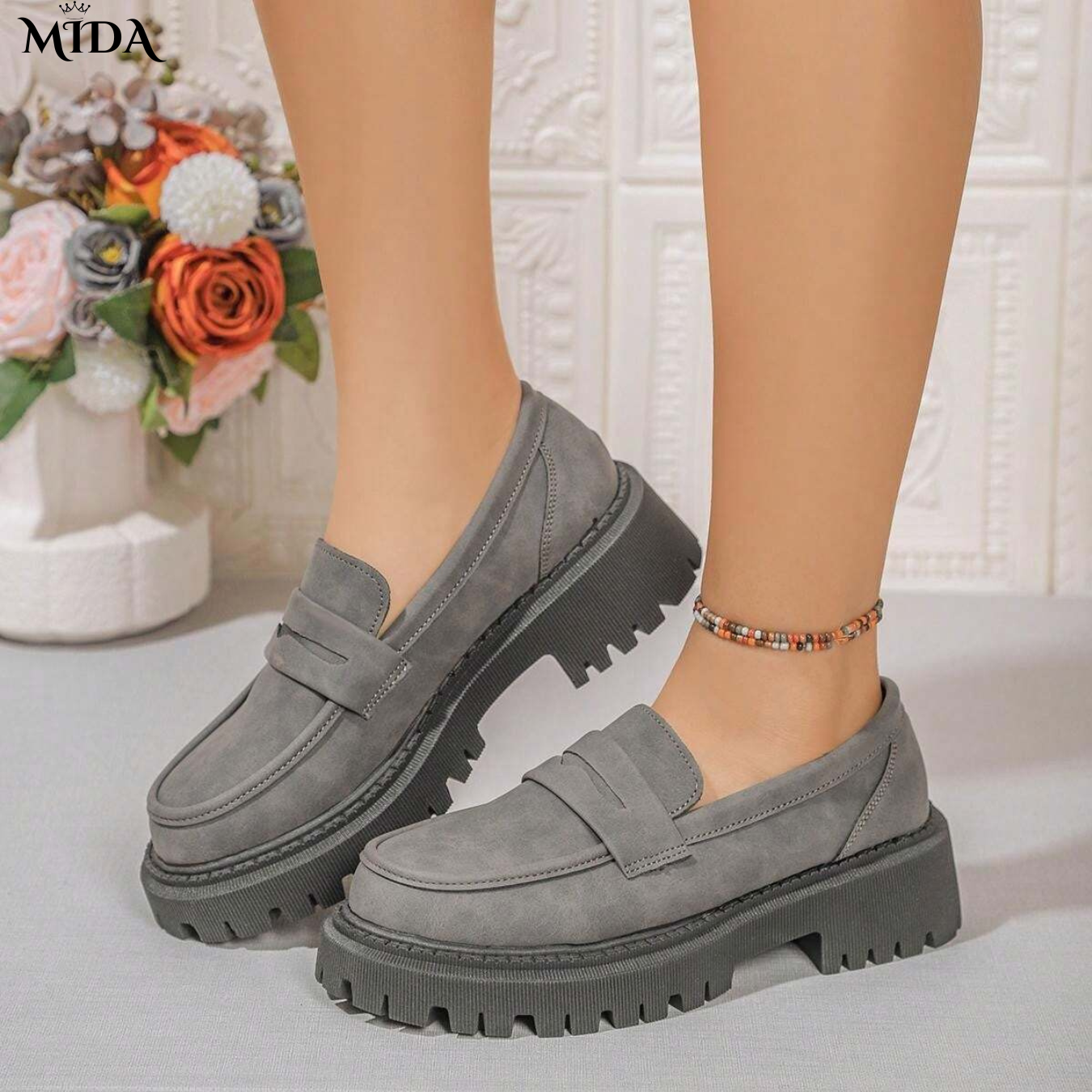 Alais™ | Mocassins Léopard Confortables