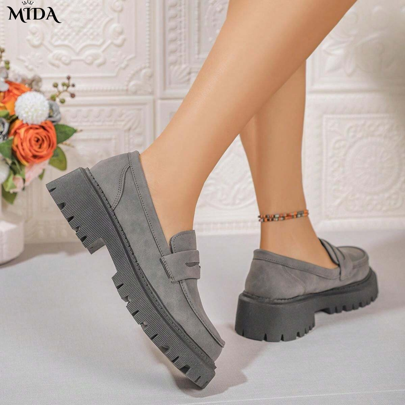 Alais™ | Mocassins Léopard Confortables