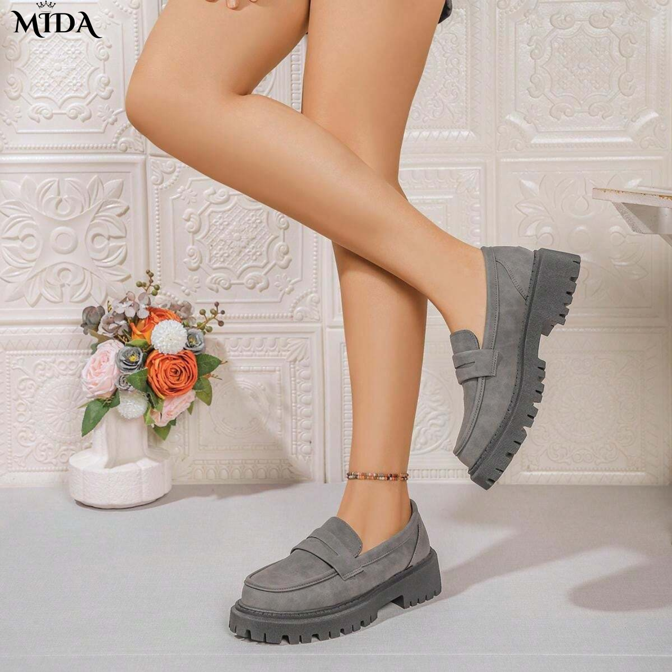 Alais™ | Mocassins Léopard Confortables