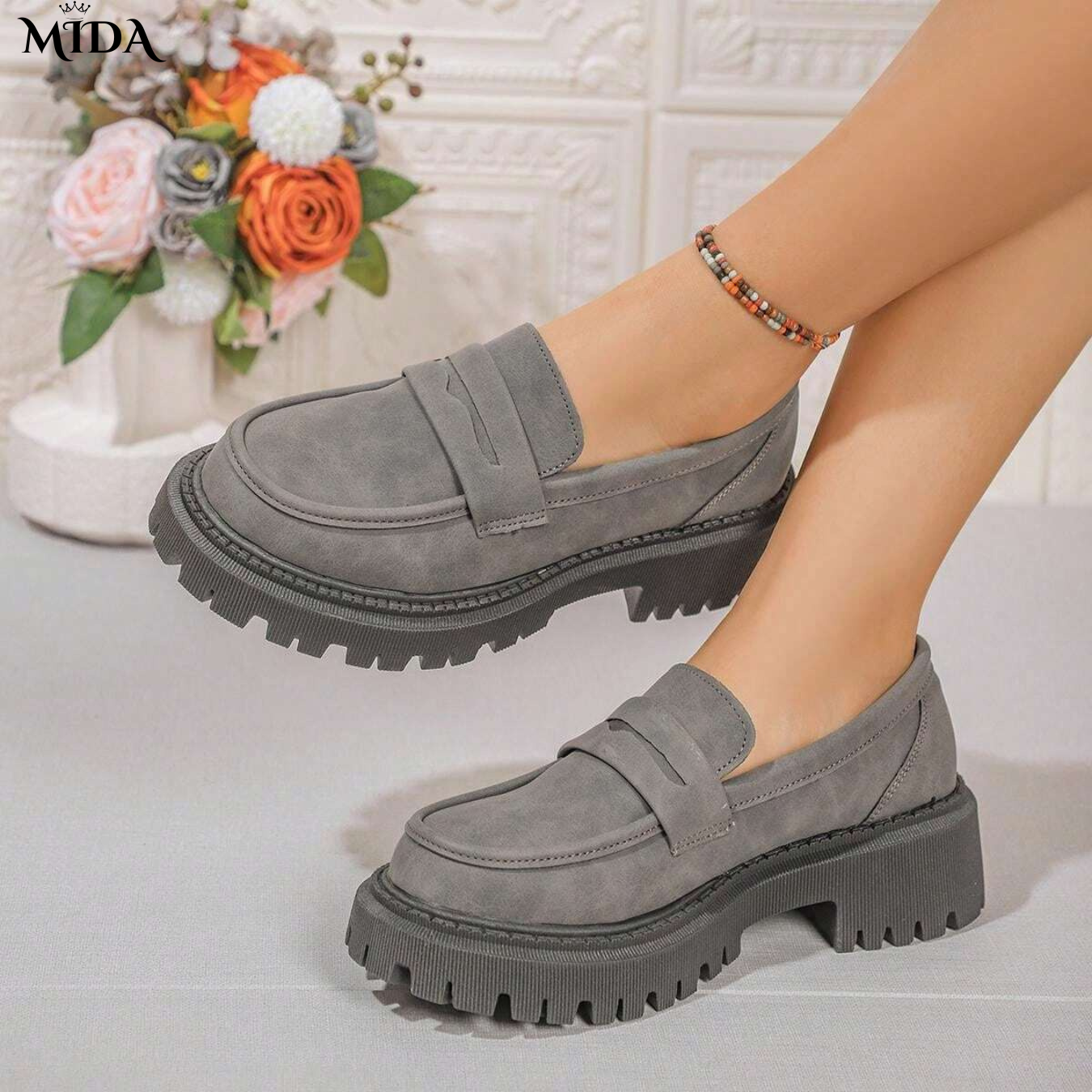 Alais™ | Mocassins Léopard Confortables