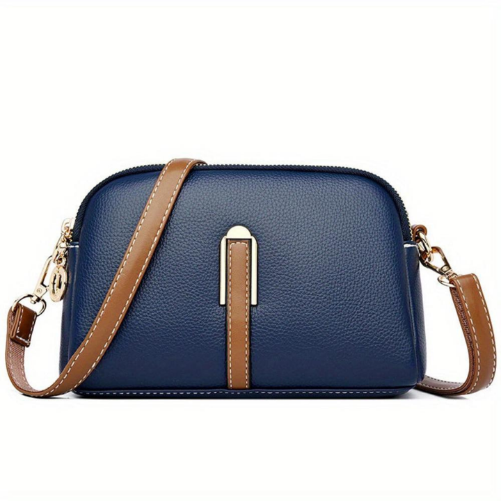 Mila | Sac bandoulière Litchi en relief