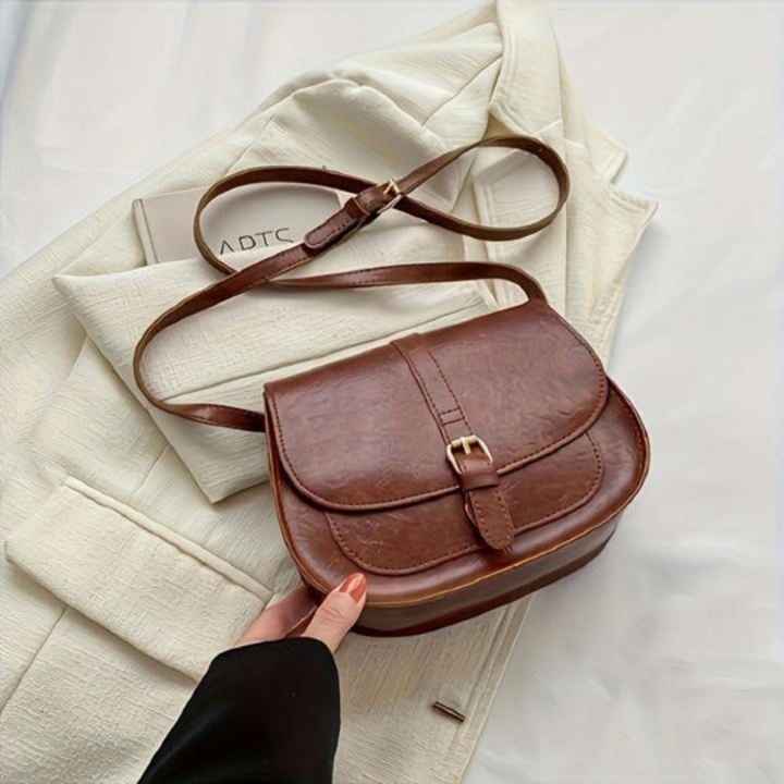 Evelyn | Sac bandoulière classique Saddle