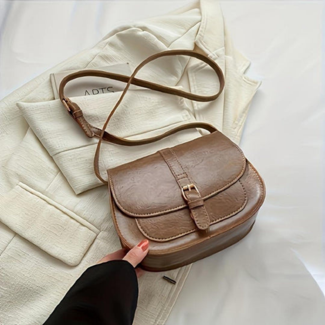 Evelyn | Sac bandoulière classique Saddle