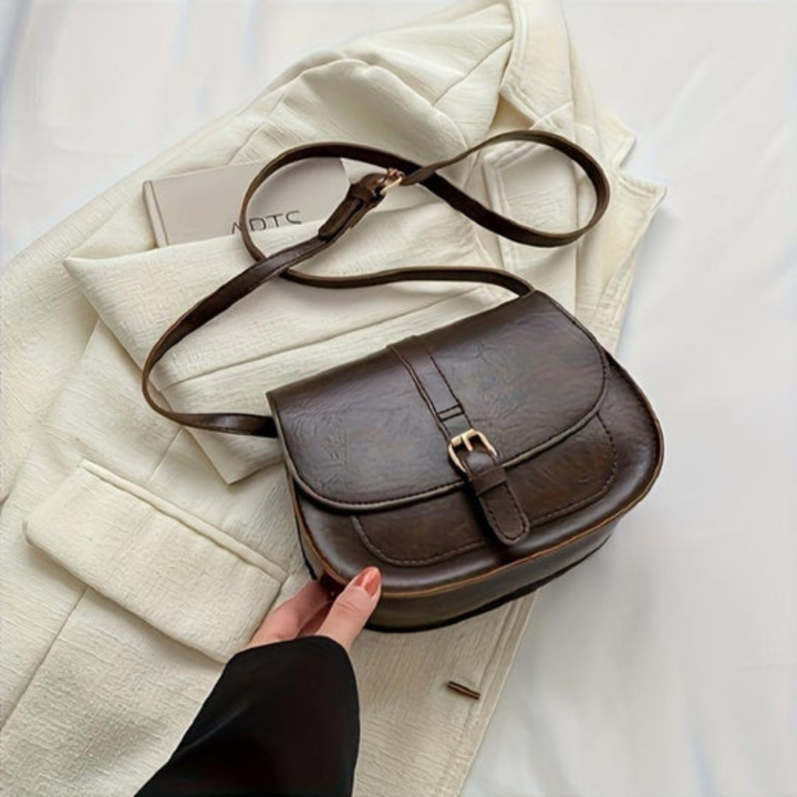 Evelyn | Sac bandoulière classique Saddle