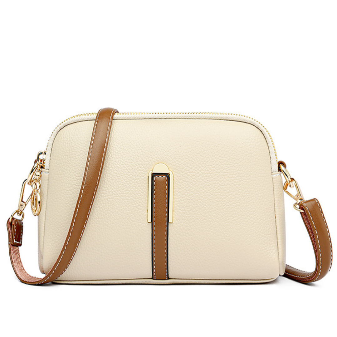 Mila | Sac bandoulière Litchi en relief