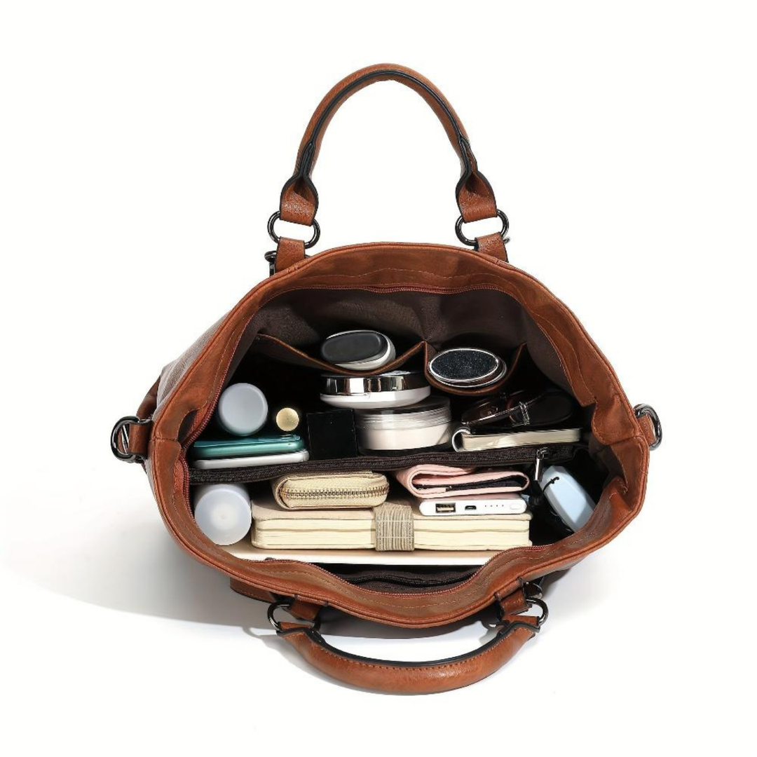 Charlotte | L'élégance Classique Sac fourre-tout vintage