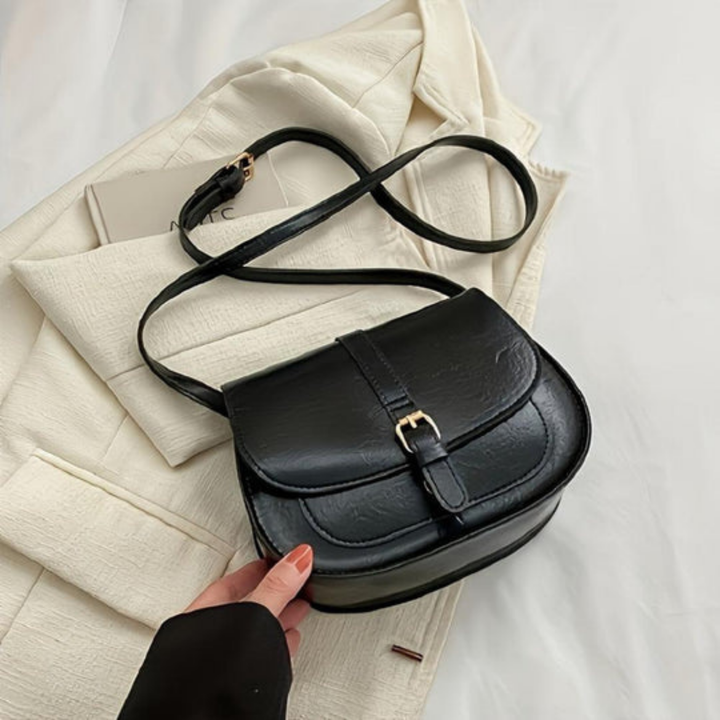 Evelyn | Sac bandoulière classique Saddle