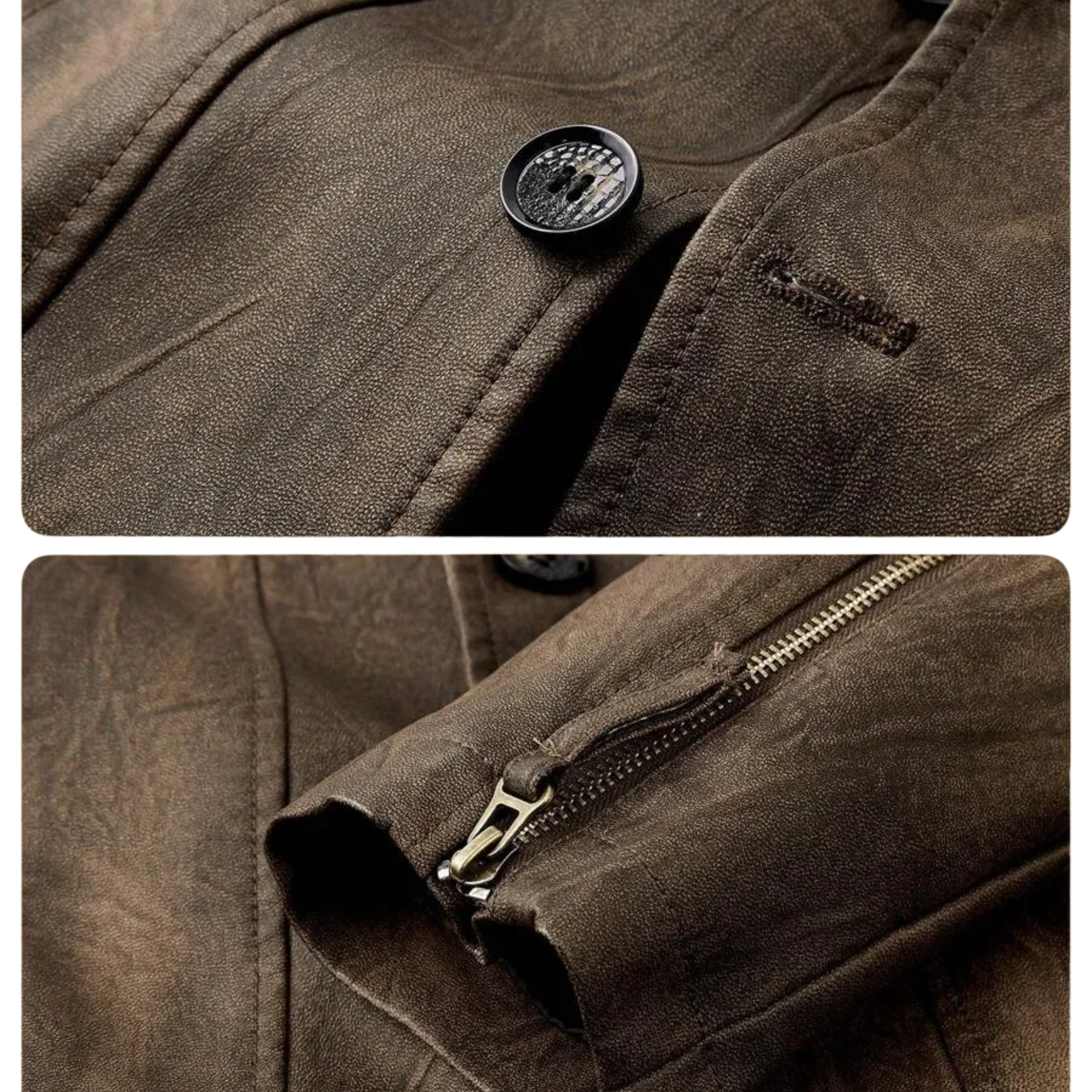 MIDA PARIS | CHELSEA KLASSISCHE LEDERJACKE