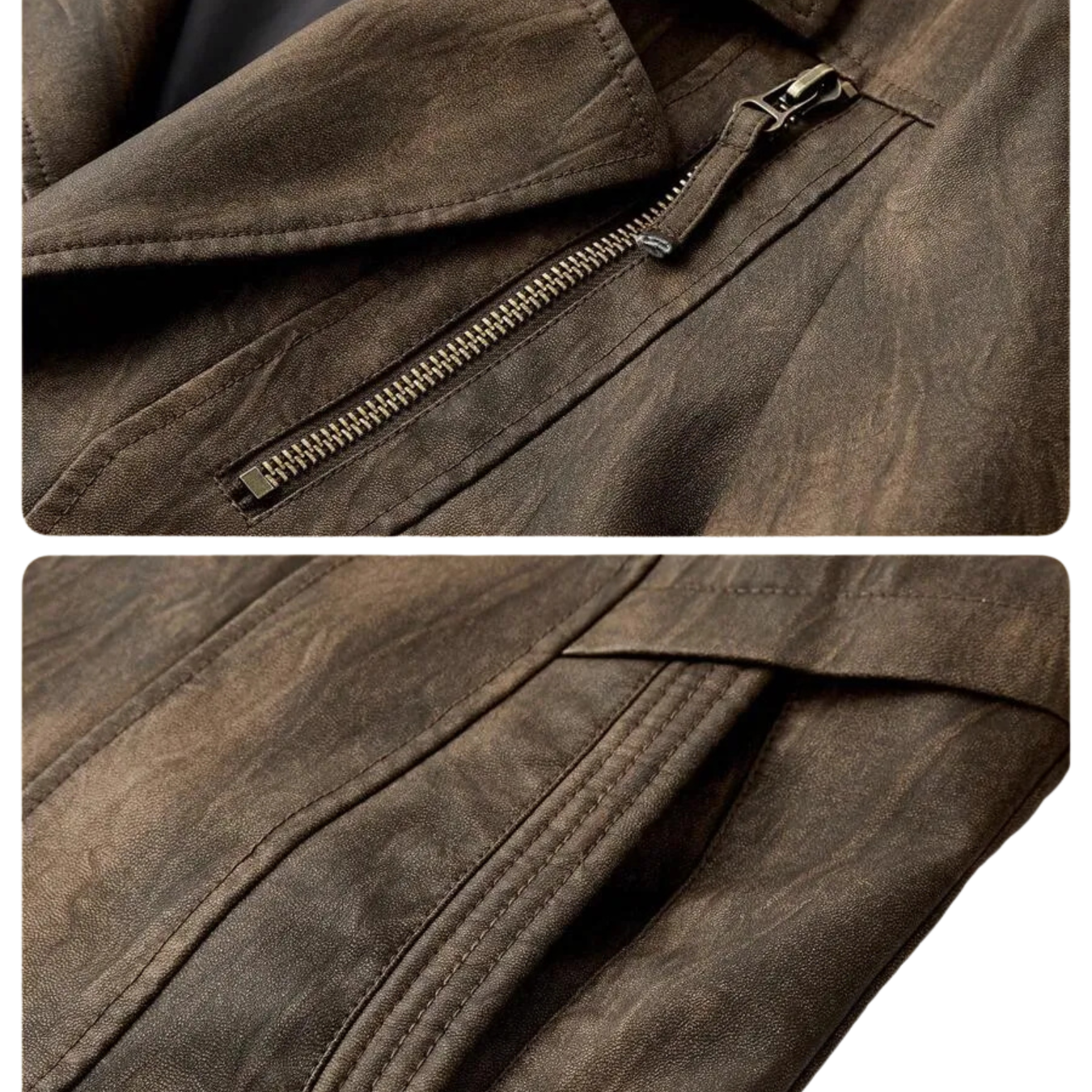 MIDA PARIS | CHELSEA KLASSISCHE LEDERJACKE