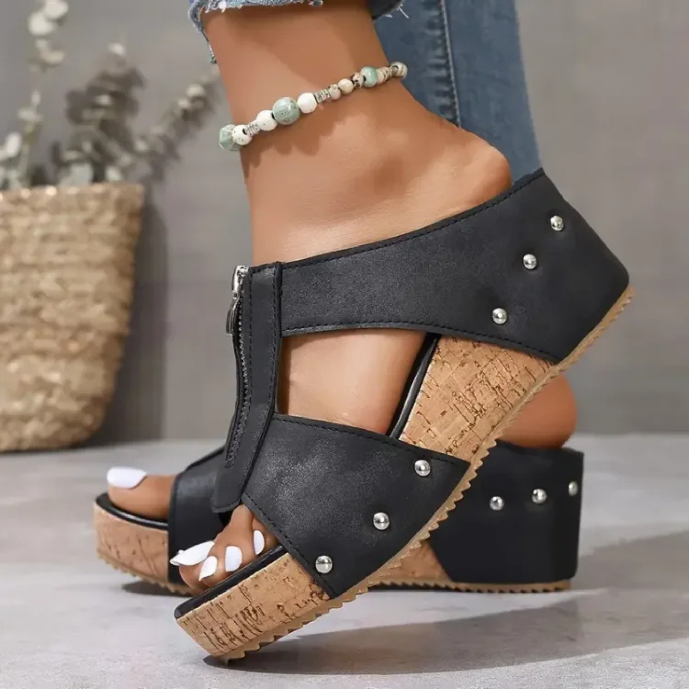 OLIVIA | SANDALES COMPENSÉES