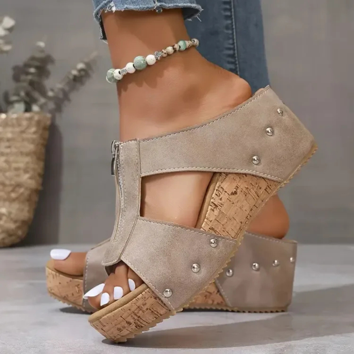 OLIVIA | SANDALES COMPENSÉES