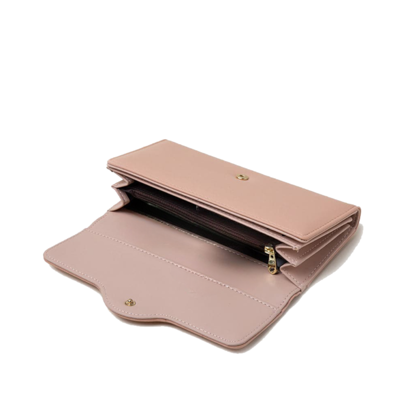 Pochette à monnaie | Élégant portefeuille à trois volets