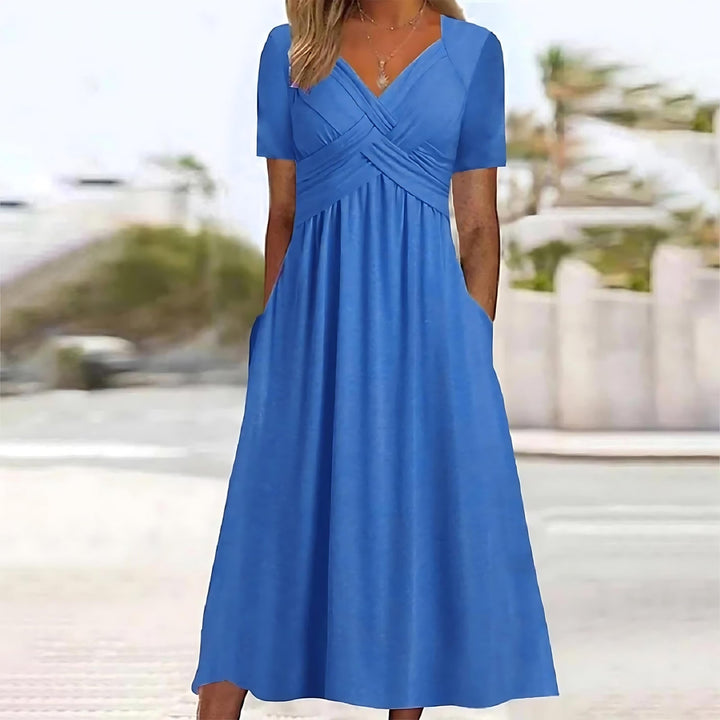 JAMILA™ | ELEGANT MIDI DRESS WITH BELLY COVERAGE