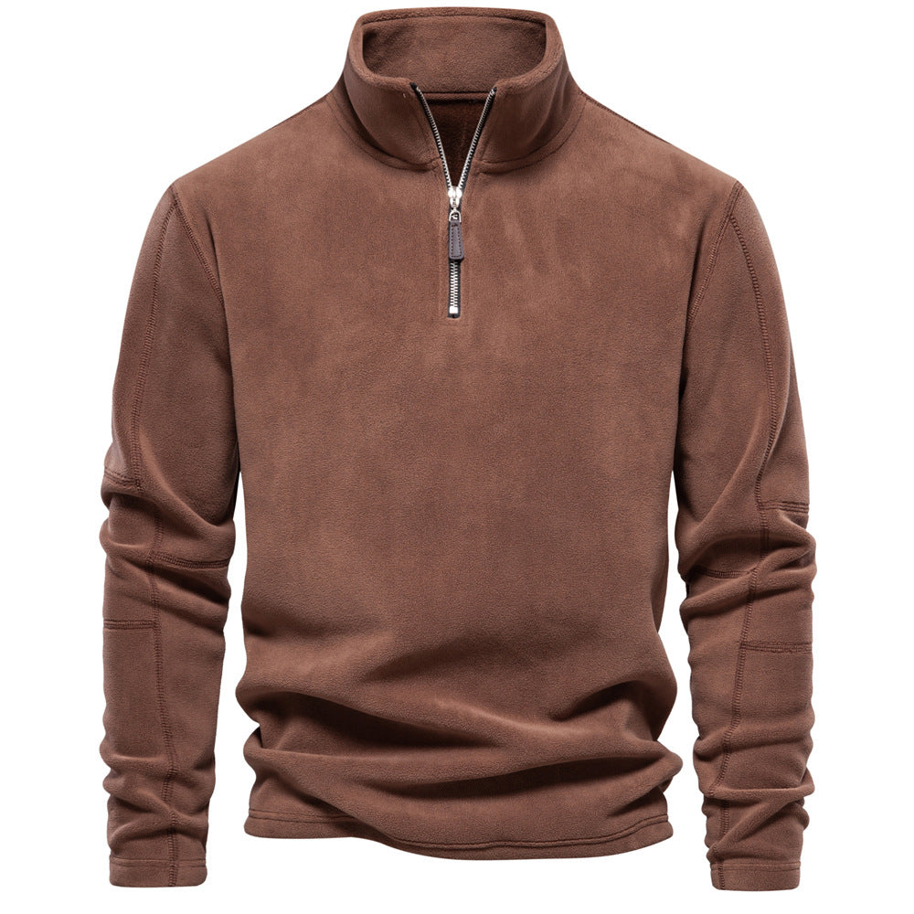 Chaz | Soft Fleece Half-Zip Jumper