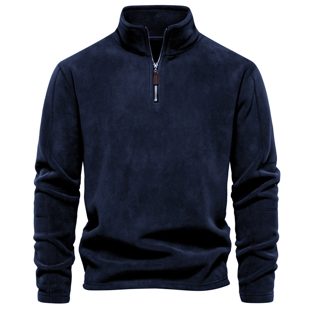 Chaz | Soft Fleece Half-Zip Jumper