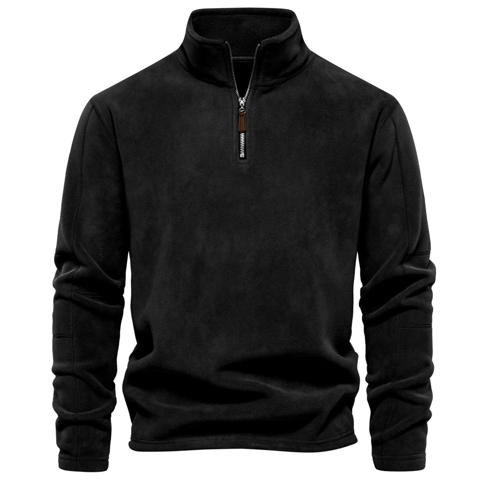 Chaz | Soft Fleece Half-Zip Jumper