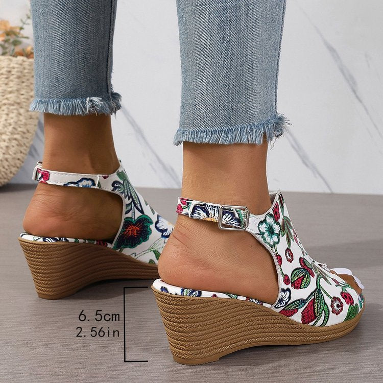 FLORENZIA | SANDALES COMPENSÉES