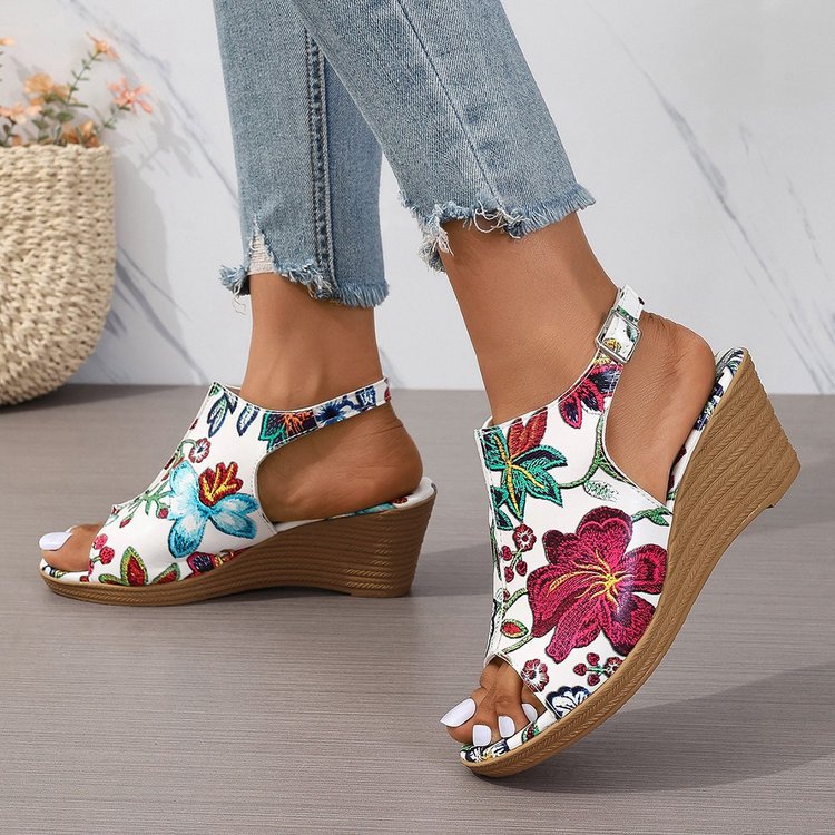 FLORENZIA | SANDALES COMPENSÉES