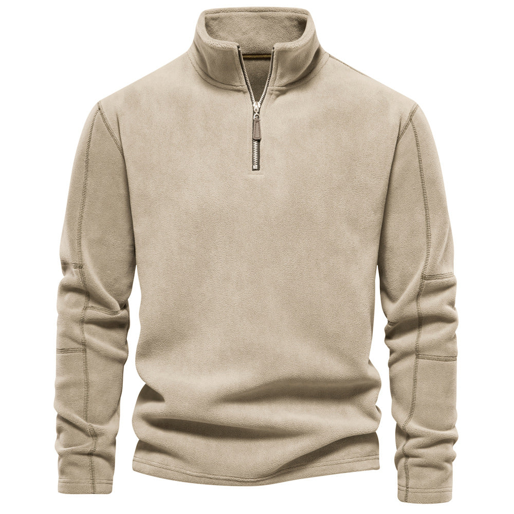 Chaz | Soft Fleece Half-Zip Jumper