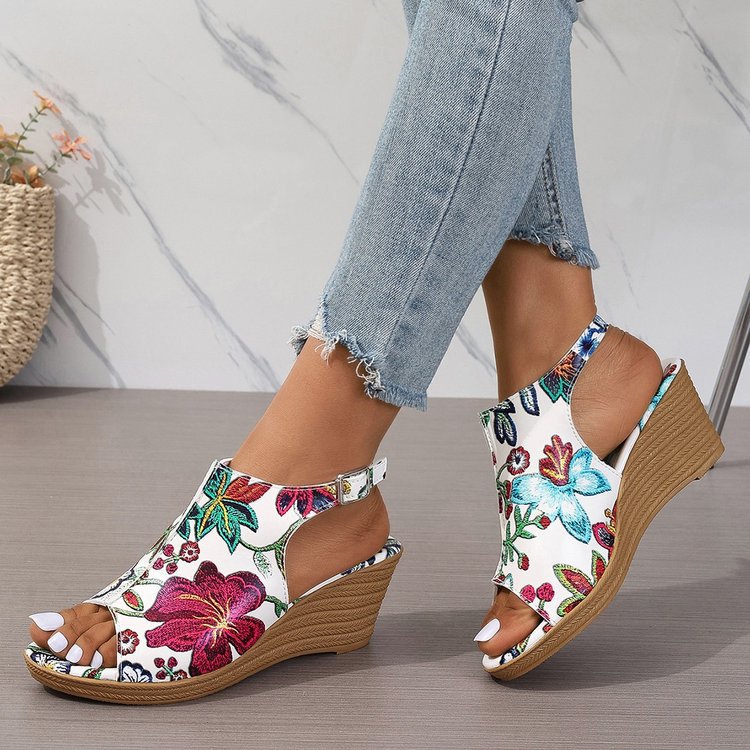 FLORENZIA | SANDALES COMPENSÉES
