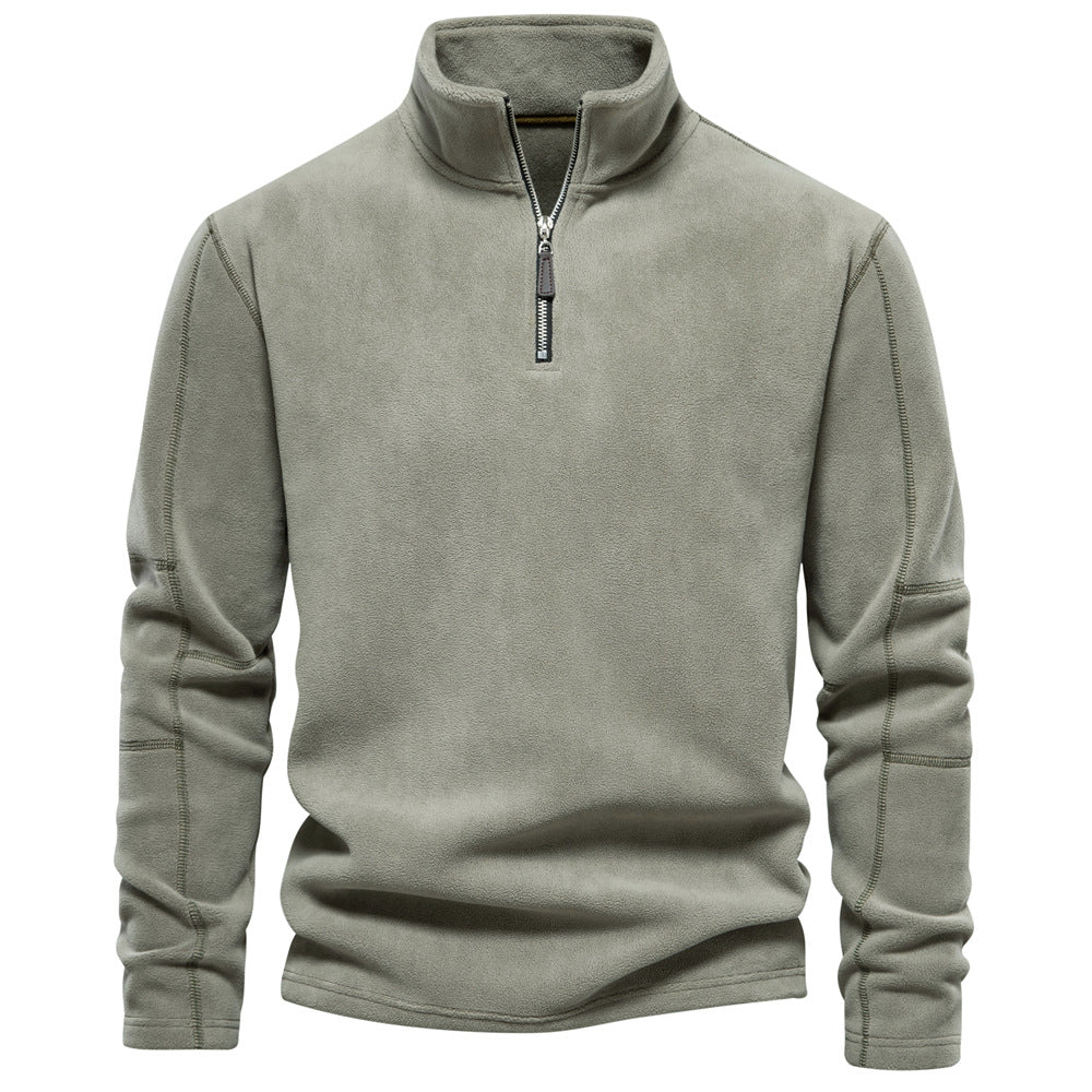 Chaz | Soft Fleece Half-Zip Jumper