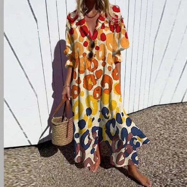 EVANELINE™ | LUXURY BOHEMIAN LONG DRESS