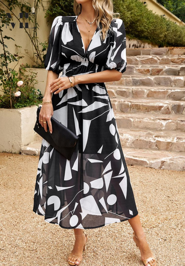 Shanielle™ | Robe mi-longue luxueuse et intemporelle (presque épuisée)
