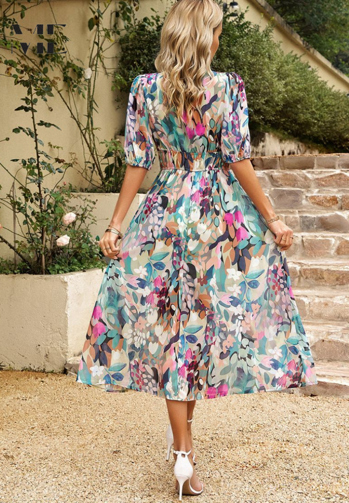 Shanielle™ | Robe mi-longue luxueuse et intemporelle (presque épuisée)