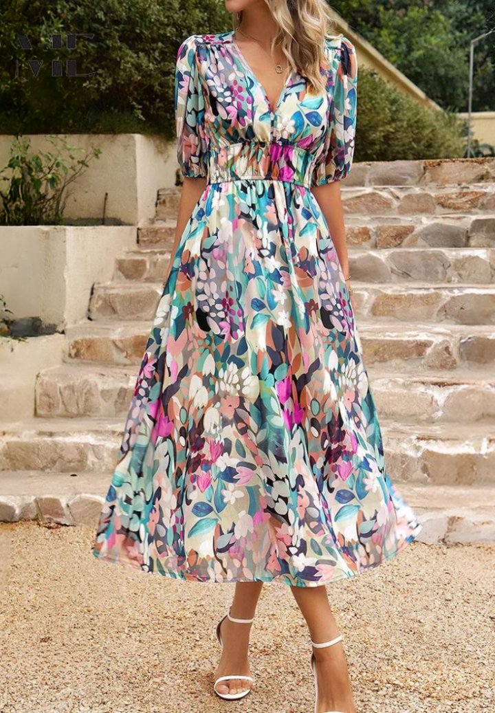 Shanielle™ | Robe mi-longue luxueuse et intemporelle (presque épuisée)