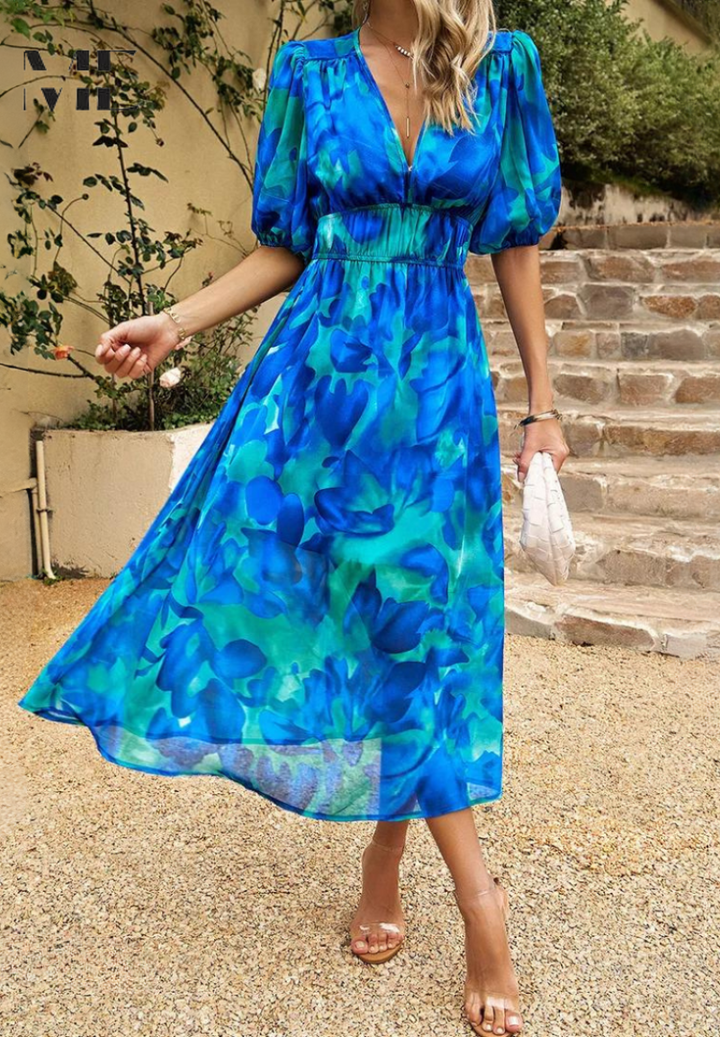 Shanielle™ | Robe mi-longue luxueuse et intemporelle (presque épuisée)