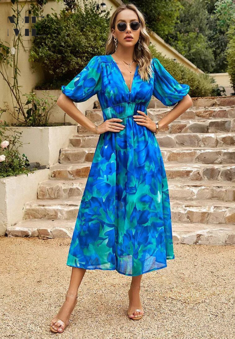 Shanielle™ | Robe mi-longue luxueuse et intemporelle (presque épuisée)