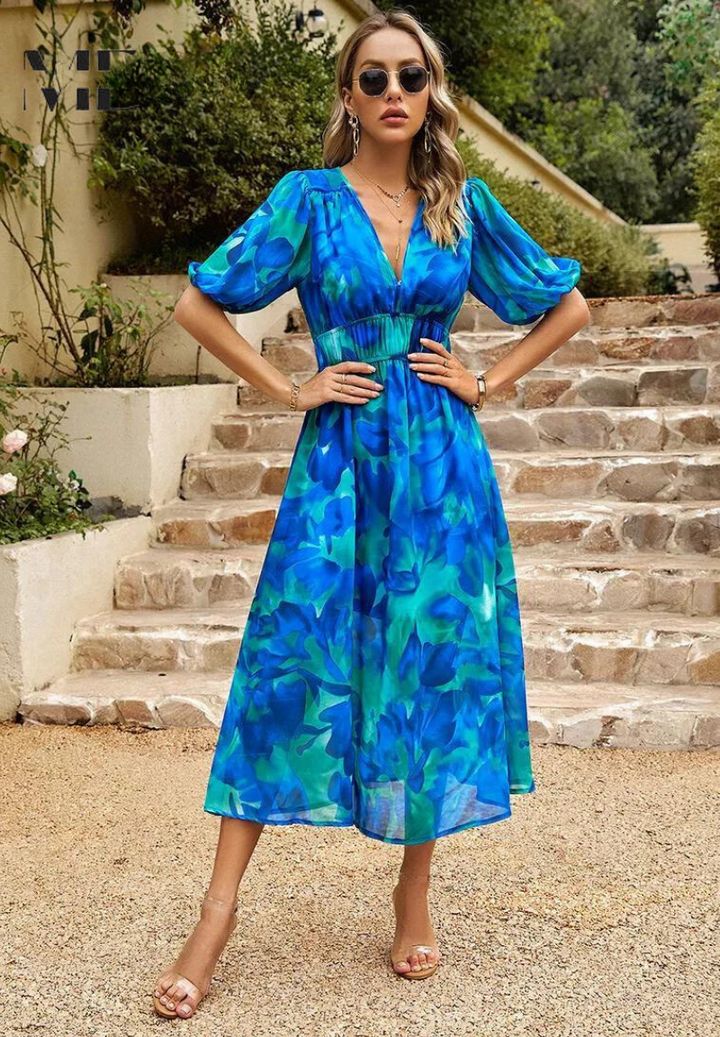 Shanielle™ | Robe mi-longue luxueuse et intemporelle (presque épuisée)