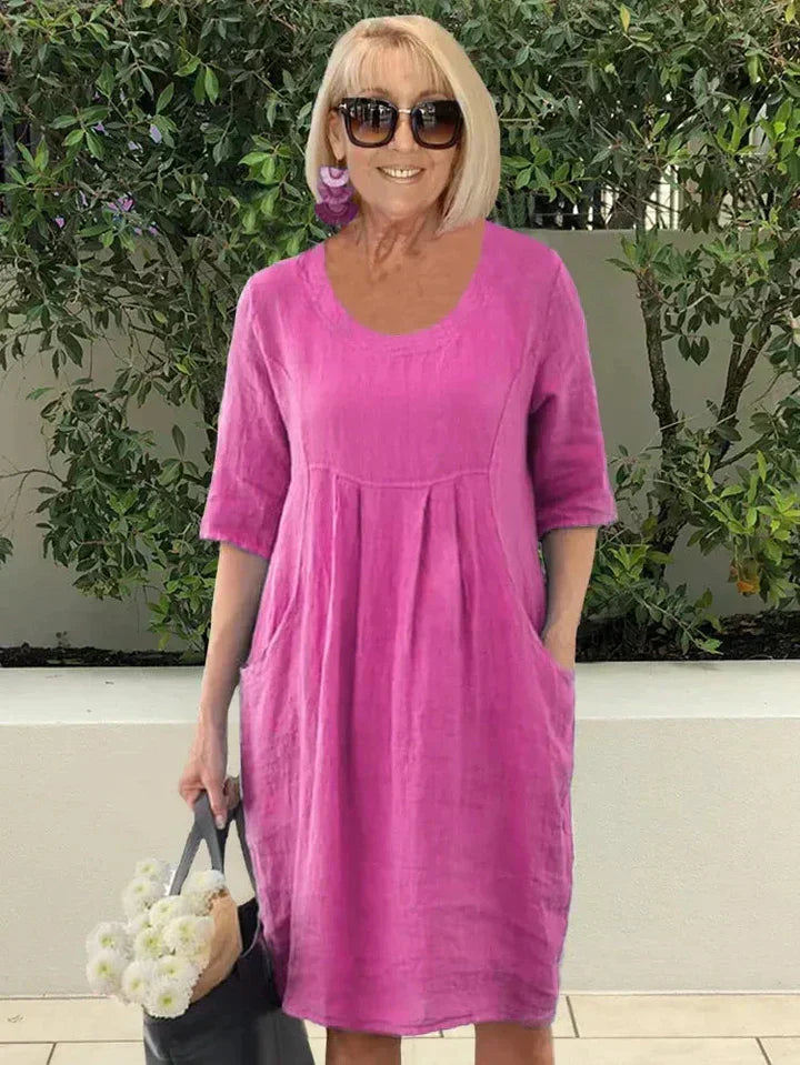 VIOLET™ | LOOSE DRESS WITH POCKETS
