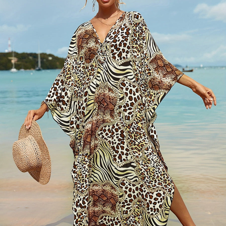Robe longue en bambou Tropical Resort